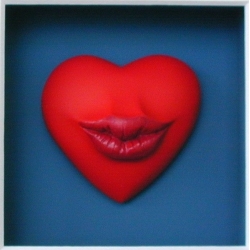 Volker Kühn "Little Kiss" 3D Objekt Original Bilder kaufen