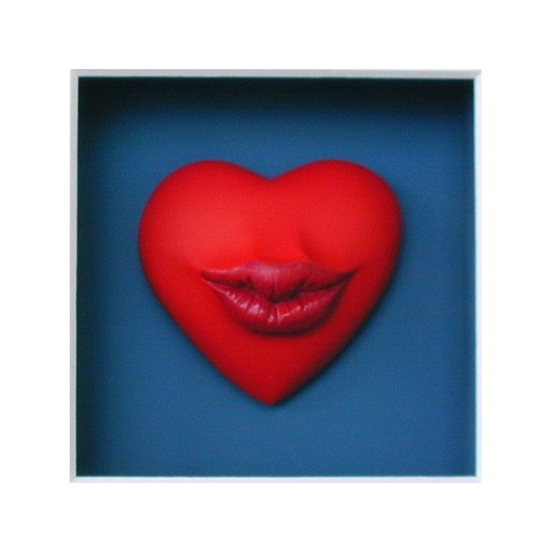 Volker Kühn "Little Kiss" 3D Objekt Original Bilder kaufen