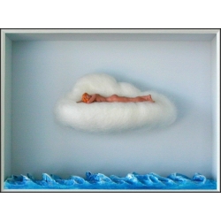 Volker Kühn "Sanftes Ruhekissen" 3D Objekt Original Bilder kaufen