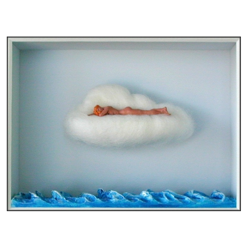 Volker Kühn "Sanftes Ruhekissen" 3D Objekt Original Bilder kaufen