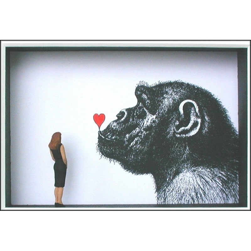 Volker Kühn "Tschuldigung" 3D Objekt Original Bilder kaufen