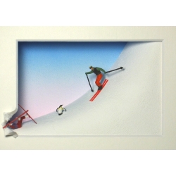 Volker Kühn "Autsch!" 3D Objekt Original Bilder kaufen