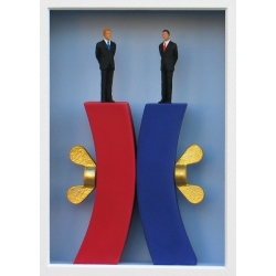 Volker Kühn "Eine gute Verbindung Good Combination" 3D Objekt Original Bilder kaufen