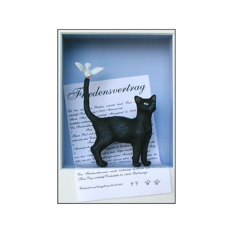 Volker Kühn "Friedensvertrag" 3D Objekt Original Bilder kaufen