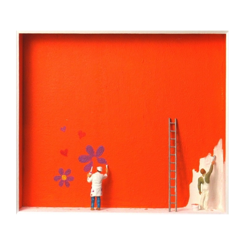 Volker Kühn "Frühlingsgefühle" 3D Objekt Original Bilder kaufen