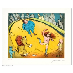 Original Bild "Der Löwe brüllt