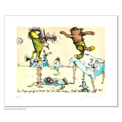 Original Bild "Der Tiger geigt