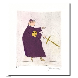 Original Bild "Eminenz wird Ihn finden" von Janosch - Kunst mit Zertifikat kaufen