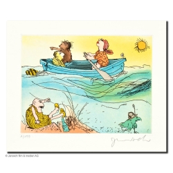 Original Bild "Es schwankt das Meer