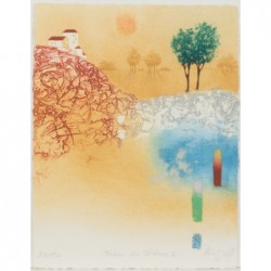 Original Kunst von Heinz Voss "Farben des Südens I" kaufen Sie Bilder des anerkannten deutschen Künstlers Heinz Voss