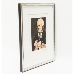 Janosch Bild "Prima Blumen für Dich" Original-Kunst - Galerie Lamers