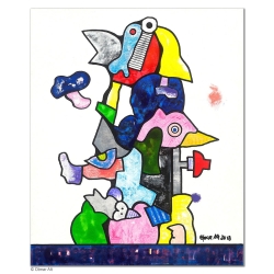 Original Bild "Frühlingserwachen" von Otmar Alt - Kunst mit Zertifikat kaufen