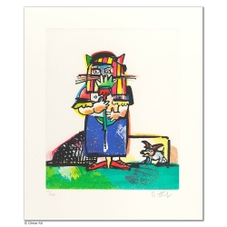 Original Bild "BALDUIN ALS BRAUTFÜHRER" von Otmar Alt - Kunst mit Zertifikat kaufen