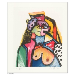 Original Bild "HOMMAGE A P.P." von Otmar Alt - Kunst mit Zertifikat kaufen