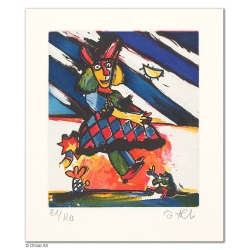 Original Bild "ROBERTA" von Otmar Alt - Kunst mit Zertifikat kaufen