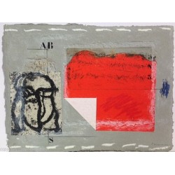 Original Kunst von James Coignard "Pertubation rouge WV1113" kaufen Sie Bilder des weltbekannten