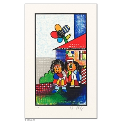 Original Bild "FAMILIENGLÜCK - DAS PAAR" von Otmar Alt - Kunst mit Zertifikat kaufen