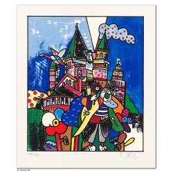Original Bild "MAINZER ANSICHTEN" von Otmar Alt - Kunst mit Zertifikat kaufen
