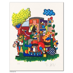 Original Bild "RABENMALERS TRAUMWELT" von Otmar Alt - Kunst mit Zertifikat kaufen