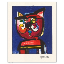 Original Bild "HOFHUND (VARIATIONEN)" von Otmar Alt - Kunst mit Zertifikat kaufen