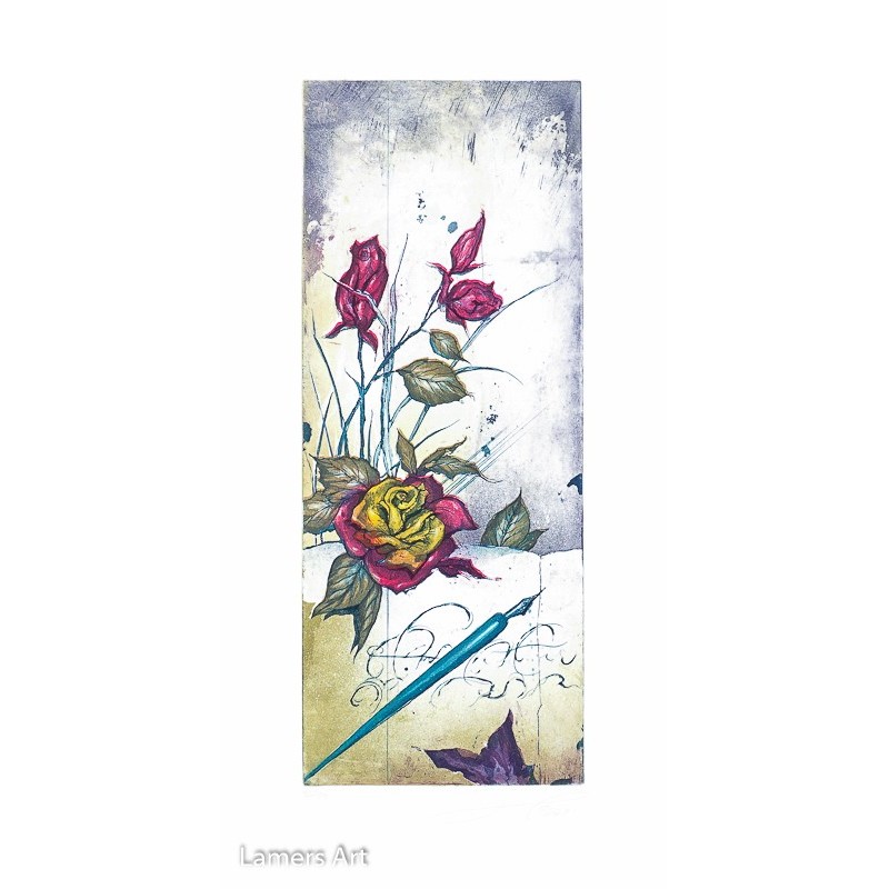 Original Kunst von Rüdiger Brassel "Motiv-Nr. 484" kaufen Sie Bilder des bekannten deutschen Künstlers
