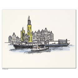 Original Bild "Antwerpen 2" von Otmar Alt - Kunst mit Zertifikat kaufen