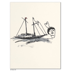 Original Bild "Schiffbruch" von Otmar Alt - Kunst mit Zertifikat kaufen