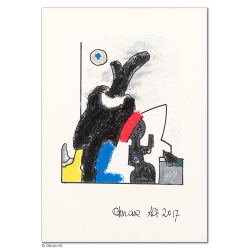 Original Bild "Trauma" von Otmar Alt - Kunst mit Zertifikat kaufen