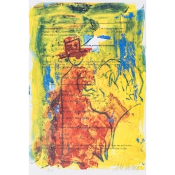 Armin Mueller-Stahl Kunst Bild kaufen Auf der Strasse | handsigniertes Original