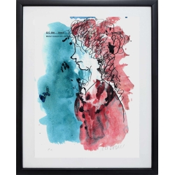 Das Original 'Christians Geliebte Aline' wurde von Armin Mueller-Stahl handsigniert. Günstig kaufen.