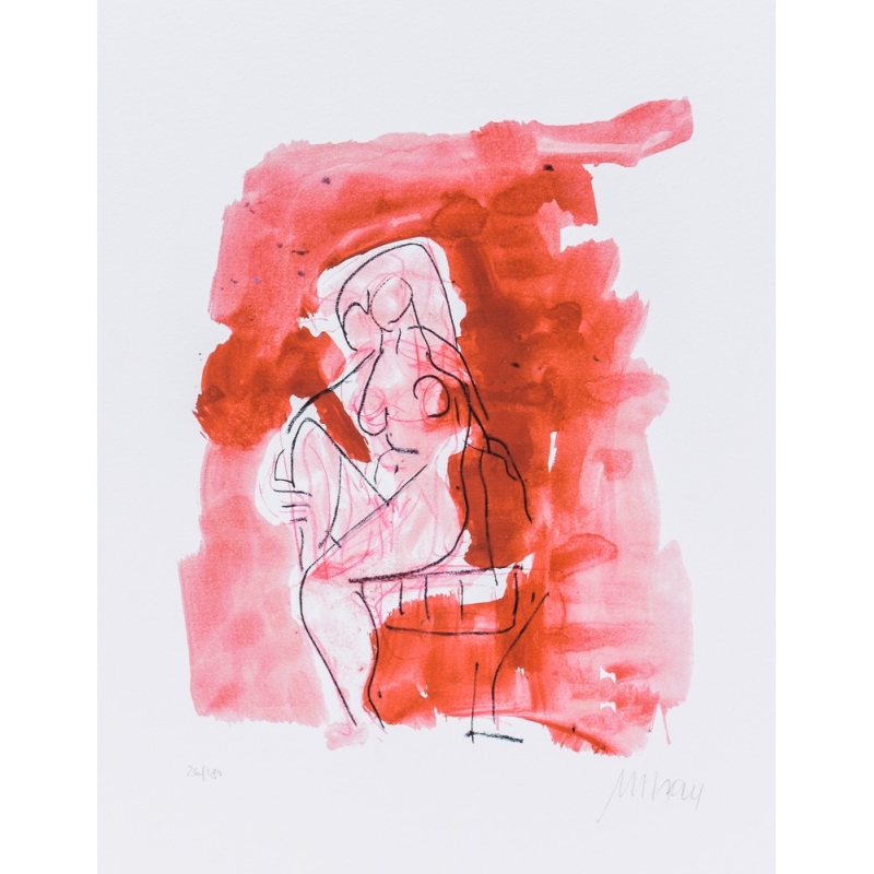 Armin Mueller-Stahl "Chronik der Gefühle" handsigniertes Original Kunst Bild mit Zertifikat