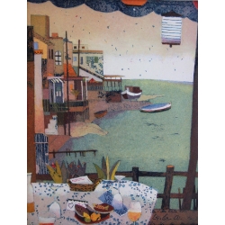 Jutta Votteler "Mittag am Meer" Bilder im Original kaufen.