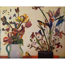 Jutta Votteler "Frühlingsblumen" Bilder im Original kaufen.