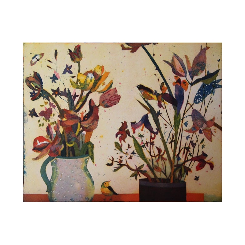 Jutta Votteler "Frühlingsblumen" Bilder im Original kaufen.
