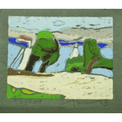 Klaus Fußmann "Schlei bei Böknis"