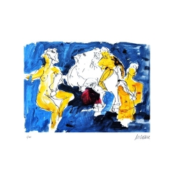 Armin Mueller-Stahl "Pegasus mit Nymphen" Original Bilder kaufen