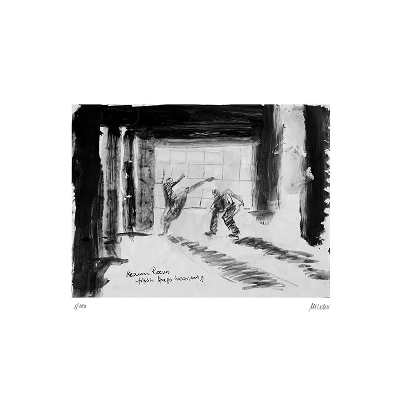 Armin Mueller-Stahl "Matrix - Keanu Reeves kämpft gegen Hugo Weaving" Original Bilder kaufen