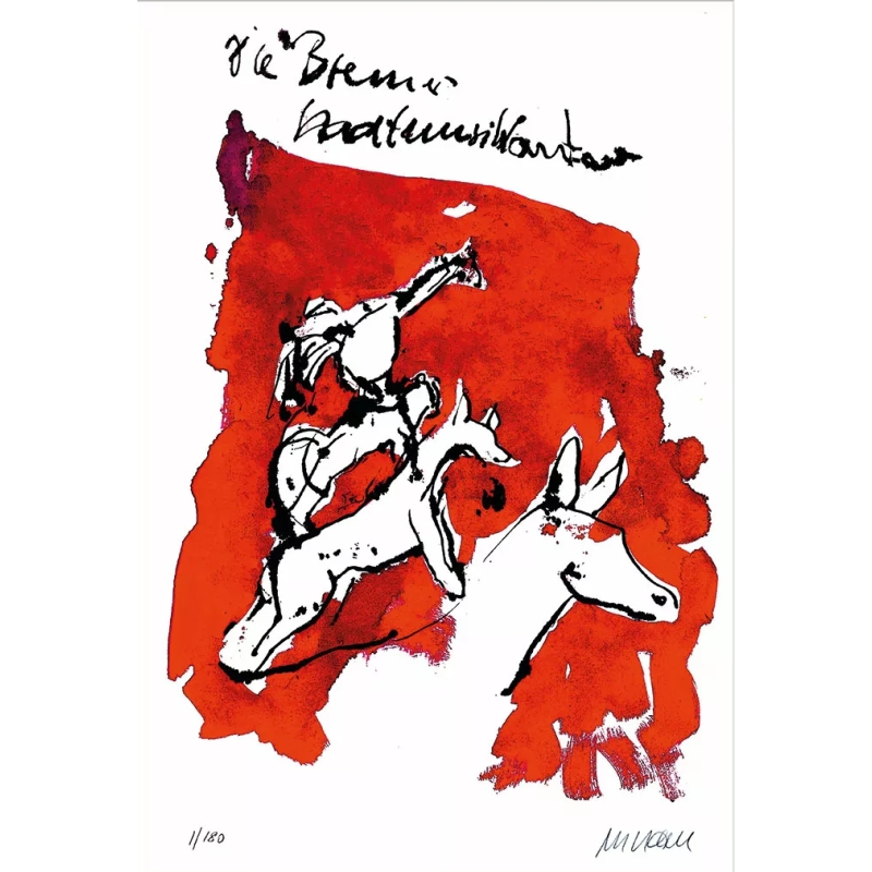 Armin Mueller-Stahl "Die Bremer Stadtmusikanten" Original Bilder kaufen