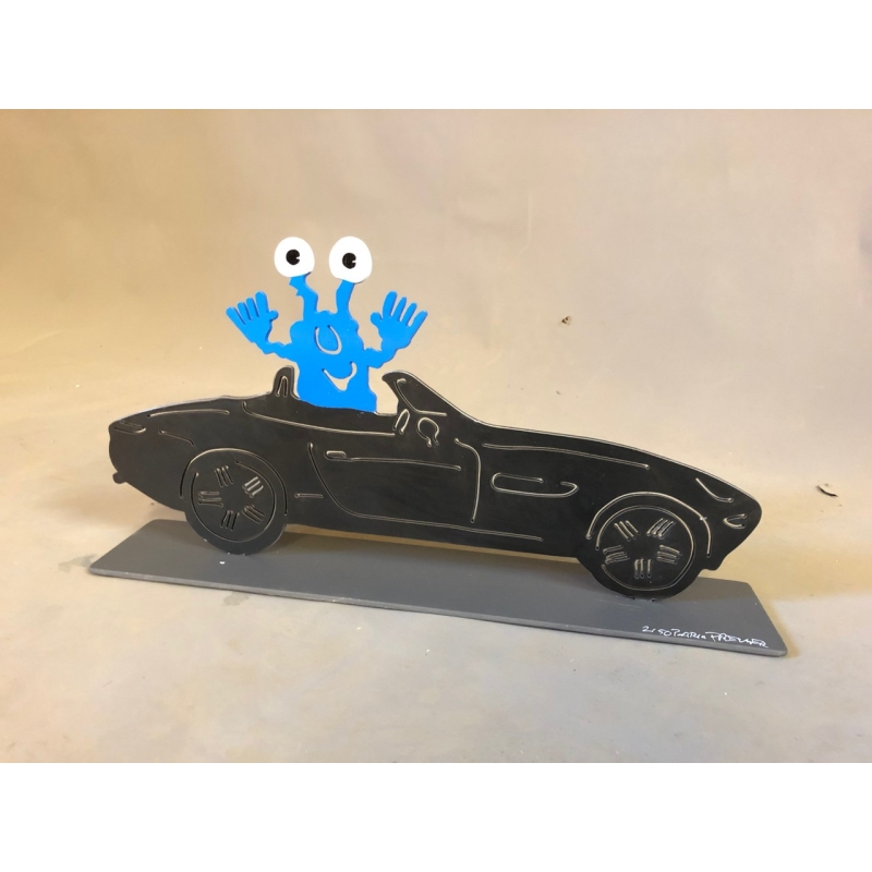 Patrick Preller "Monster Z8" Original Metall Skulptur