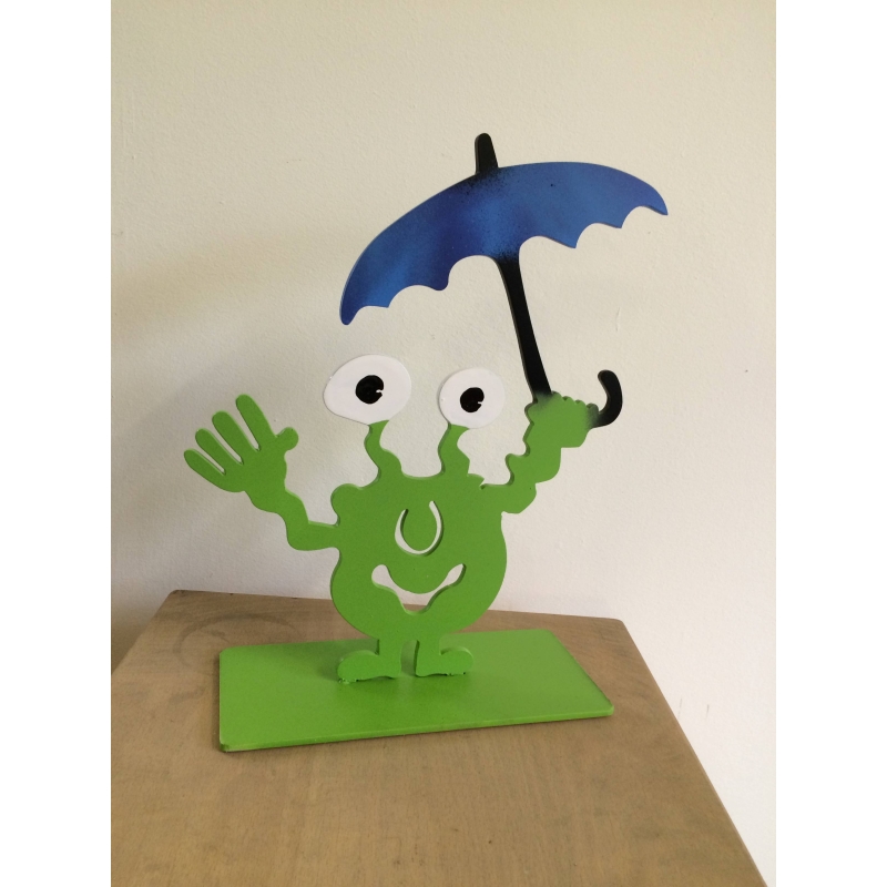 Monsterkollege mit Regenschirm Patrick Preller