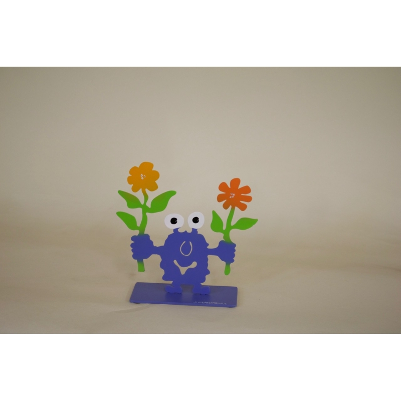 Monsterkollege mit zwei Blumen Patrick Preller