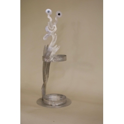 Patrick Preller "Schirmständer 3" Original Metall Skulptur