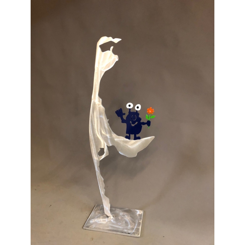 Monster mit Blume auf Sylt Patrick Preller