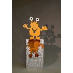 * Monster-Cube * Original Skulptur von Patrick Preller, mit Zertifikat