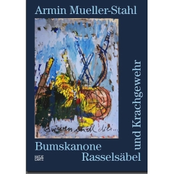 Armin Mueller-Stahl Bild "Das Schweigen der Waffen III" Graphik inkl. Buch