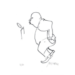 Armin Mueller-Stahl Kunst Bild kaufen Die Kerze | handsigniertes Original