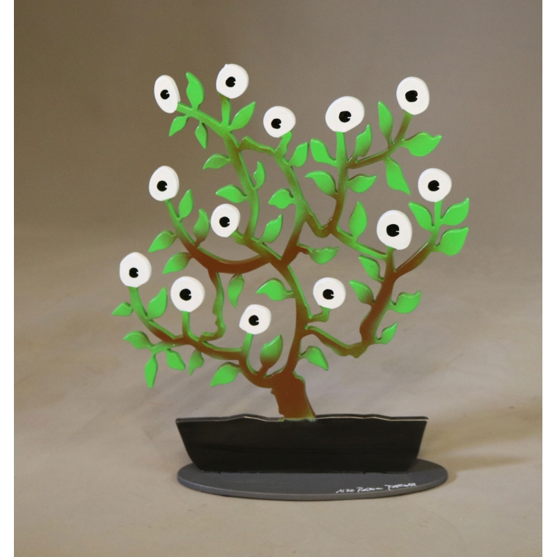 Patrick Preller "Bonsai" Original Metall Skulptur