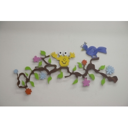 Patrick Preller "Das Monster und der Vogel" Original Metall Skulptur