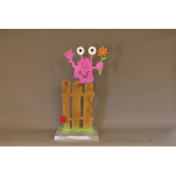 Patrick Preller "Gartenmonster" Original Metall Skulptur