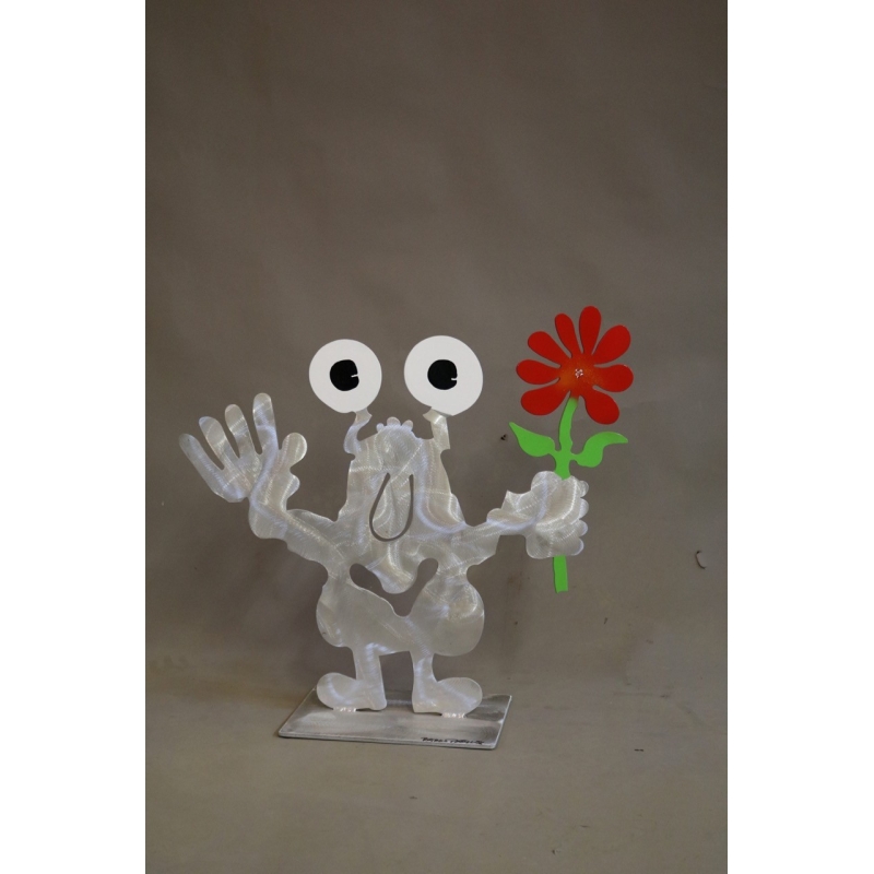 Gartenmonster mit Blume von Patrick Preller